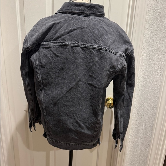 Wrangler Women's Denim Jacket with Western Snap W Stitching on Pocket Small - Picture 4 of 6